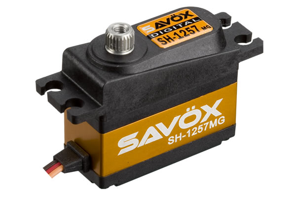 Savox SH-1257MG Micro Size Rudder Servo - Click Image to Close