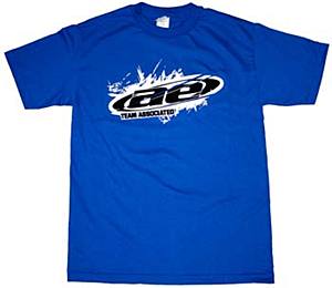 Team Associated, Short Sleeve Shirt Blue Large - Πατήστε στην εικόνα για να κλείσει