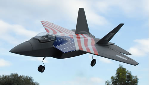 Starmax F-22 Stars Raptor 4Ch RTF Ducted Fan Rc Jet