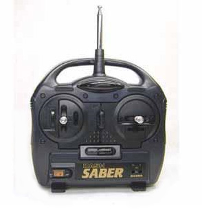 Sanwa Saber 27 FM 2CH RADIO with RX 2 SERVO