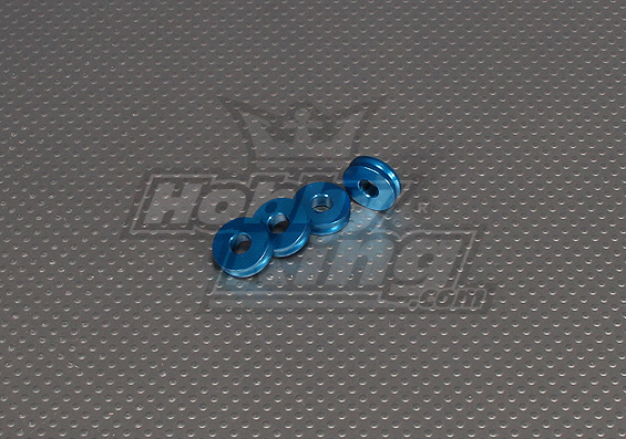 CNC Inch Standoff 5mm (M6,1/4 20) Blue - Πατήστε στην εικόνα για να κλείσει