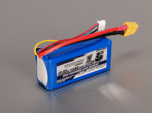 Turnigy 1500mAh 3S 20C Lipo Pack