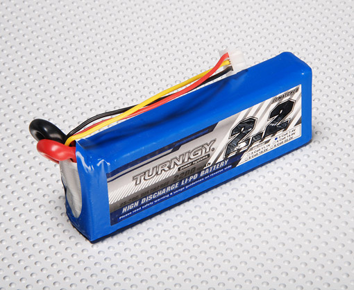 Turnigy 2200mAh 2S 25C Lipo Pack - Πατήστε στην εικόνα για να κλείσει