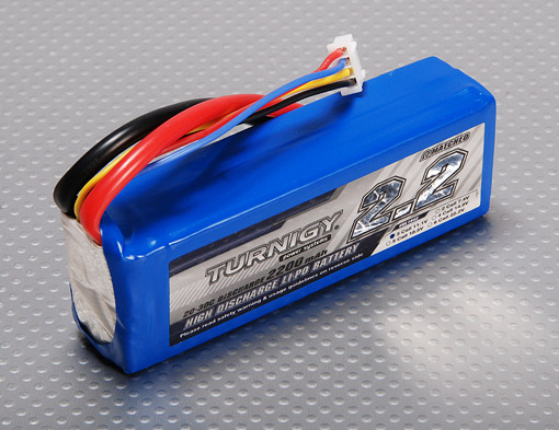 Turnigy Battery 2200mAh 3S 20C Lipo Pack - Πατήστε στην εικόνα για να κλείσει