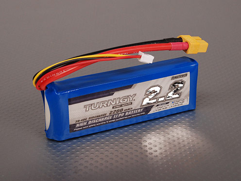 Turnigy 2200mAh 2S 30C Lipo Pack - Πατήστε στην εικόνα για να κλείσει