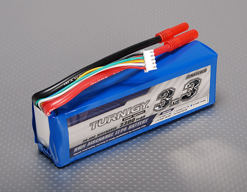 Turnigy 3300mAh 4S 30C Lipo Battery Pack