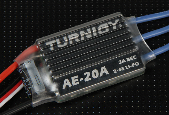 Turnigy AE-20A Brushless ESC - Πατήστε στην εικόνα για να κλείσει