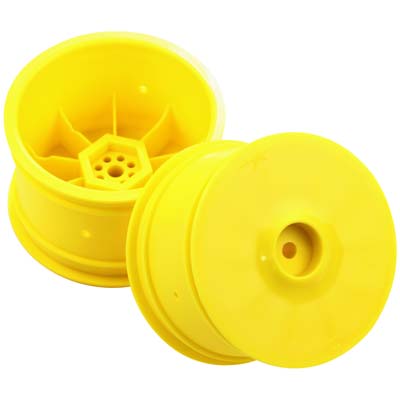 WHEEL RIM REAR: 14mm HEX YELLOW - Click Image to Close