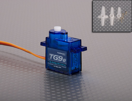 Turnigy TG9e 9g / 1.5kg / 0.10sec Eco Micro Servo - Πατήστε στην εικόνα για να κλείσει