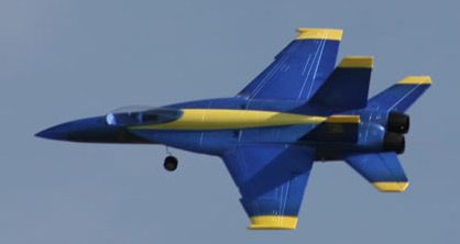 Top Gun Park Flite F/A-18 Blue Angels - Ducted Fan Jet