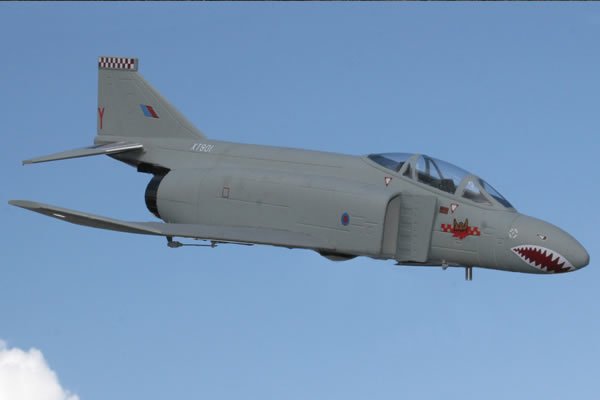 F4 E Phantom Military Scheme EDF Electric ARTF Jet - Πατήστε στην εικόνα για να κλείσει