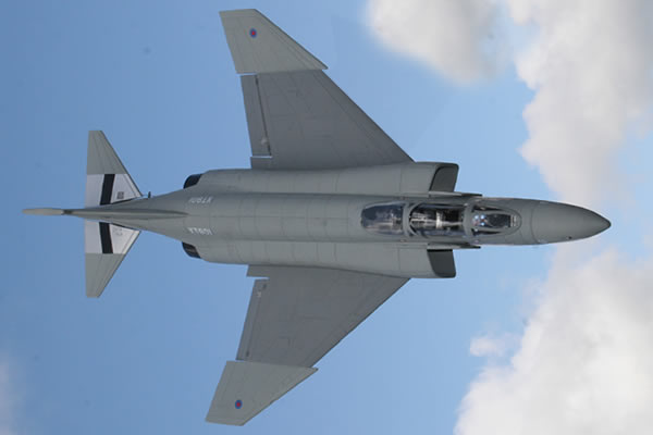 Top Gun Park Flite F4E Phantom Military Scheme EDF Electric ARTF