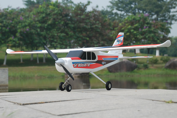 Top Gun Park Flite Graduate RTF Trainer Airplane with 2.4Ghz Rad