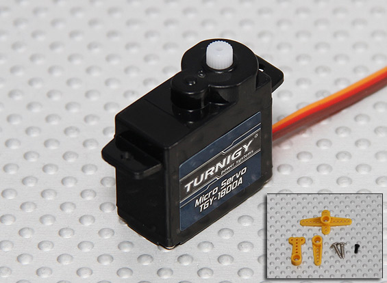 Turnigy 1800A Servo 8g/1.7kg/.10sec - Πατήστε στην εικόνα για να κλείσει