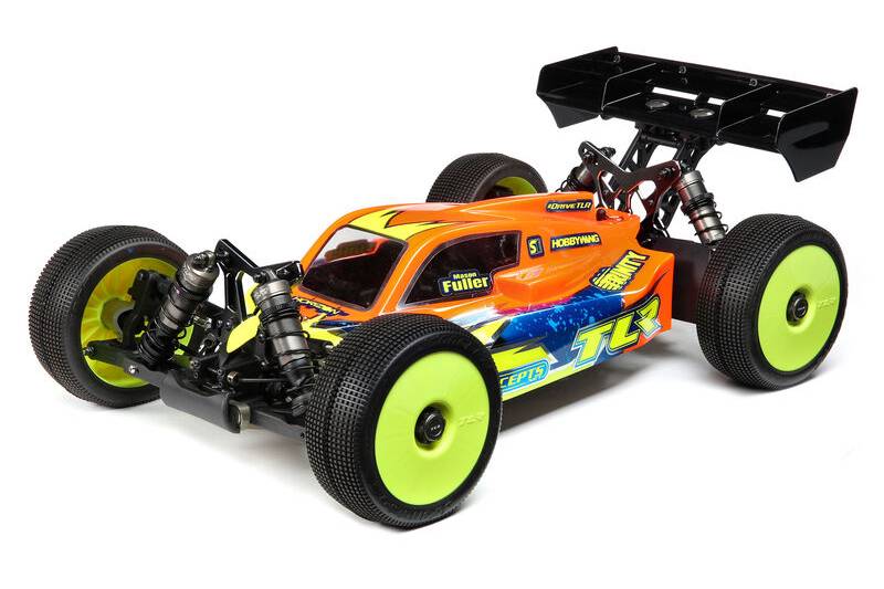 TLR 1/8 8IGHT-XE Elite 4WD Electric Buggy Race Kit - Πατήστε στην εικόνα για να κλείσει