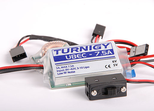 TURNIGY 5-7.5A (8~42v) HV UBEC for Lipoly