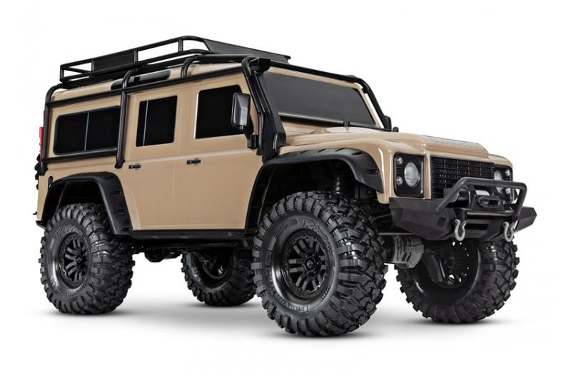 Traxxas TRX-4 Crawler Land Rover Sand Edition RTR - Πατήστε στην εικόνα για να κλείσει