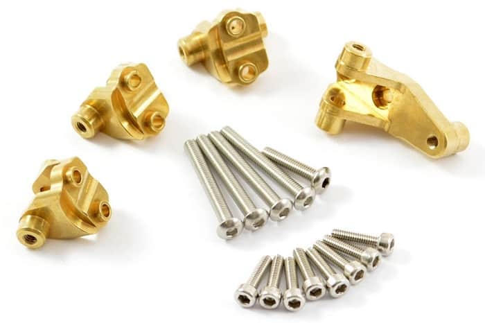 TRX-4 BRASS FRONT/REAR LINK MOUNT SET - Πατήστε στην εικόνα για να κλείσει