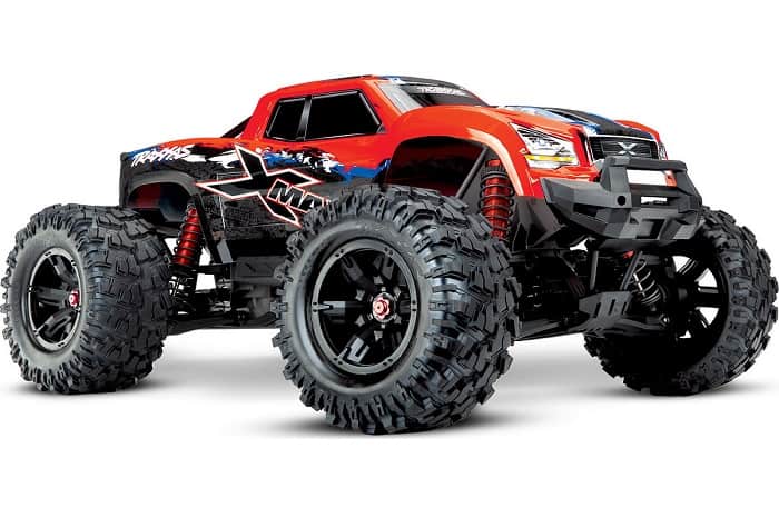 Traxxas X-Maxx 4WD 8S brushless rc monster truck Red - Click Image to Close