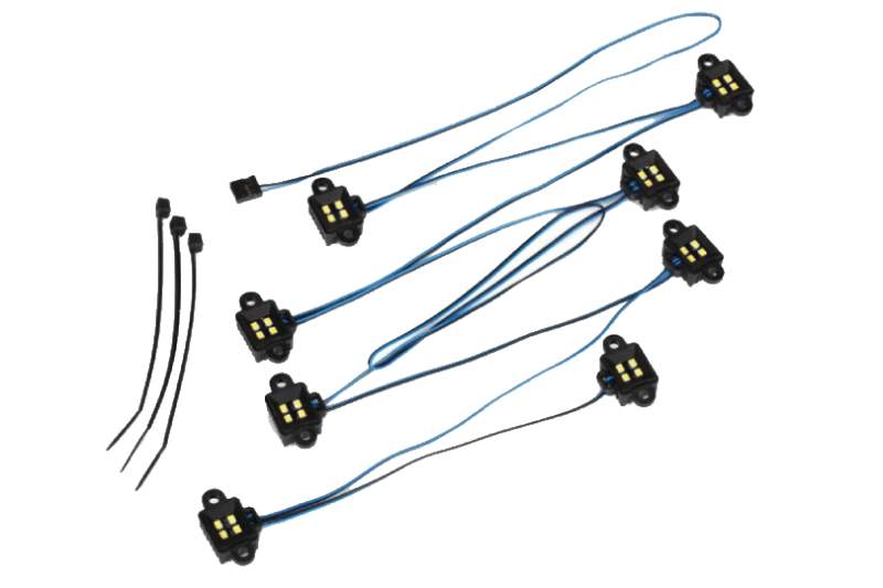 LED rock light kit, TRX-4 (requires #8028)
