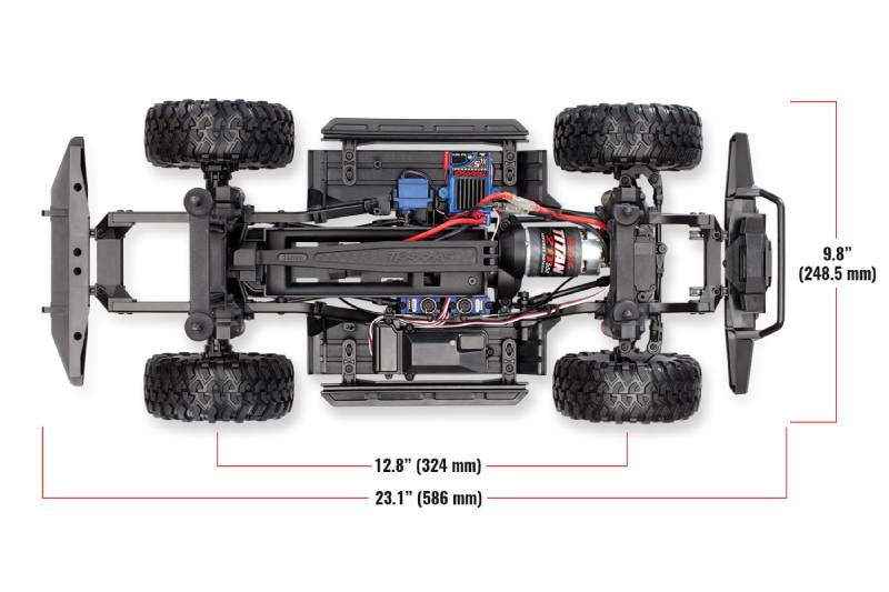 Traxxas TRX-4 Land Rover Defender Crawler Limited Edition Silver