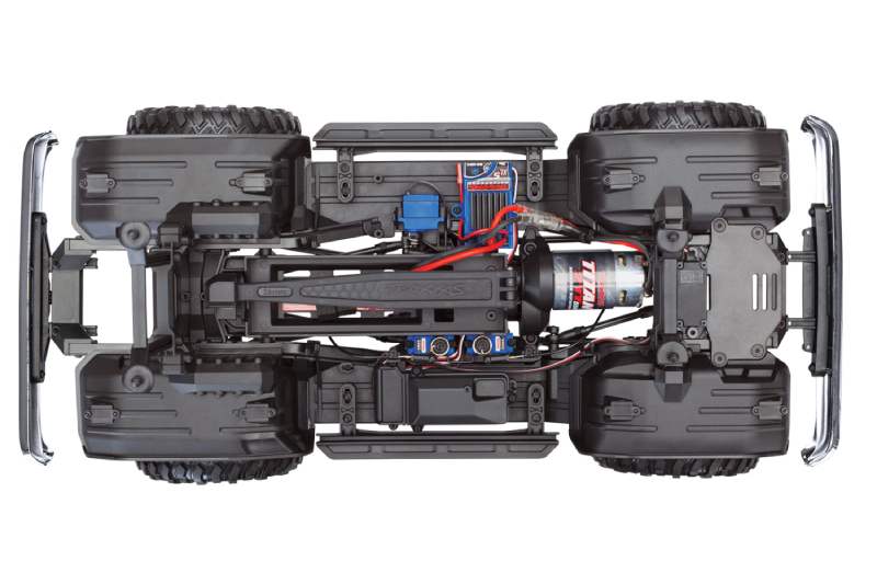 Traxxas TRX-4 Chevy K5 Blazer Crawler XL-5 (no batty/chg), RED