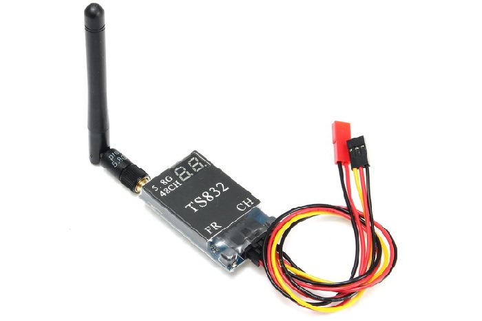 Eachine TS832 Boscam FPV 5.8G 48CH 600mW 7.4-16V Wireless AV Tra