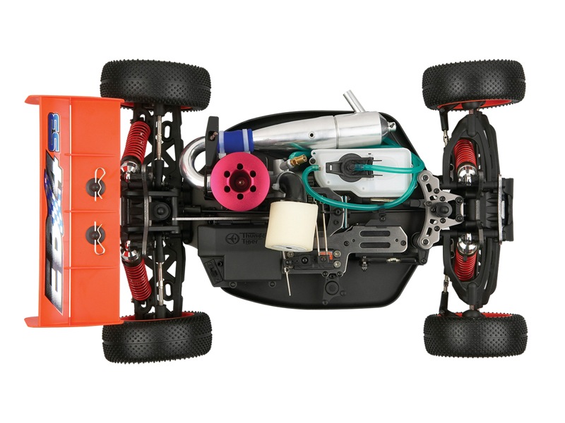 EB4 S3, 2.4 Ghz, Thunder Tiger, 1/8 RC Nitro Buggy