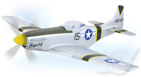 P51 Mustang EP Plane - Thunder Tiger Αεροπλάνα - Ηλεκτρικά - Πατήστε στην εικόνα για να κλείσει