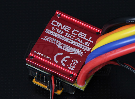 Turnigy TrackStar One Cell 120A 1/12 And 1/10 Sensored Brushless