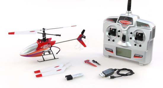 MINI TWISTER SPORT 2.4G 4CH RTF - IN/OUTDOOR RC HELICOPTER