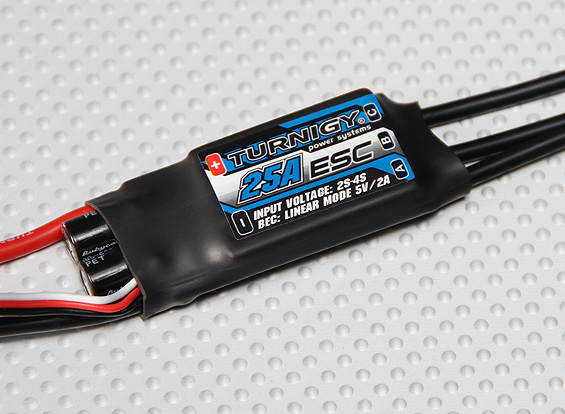 Turnigy TY-P1 25Amp HEXFET® Brushless Speed Controller - Πατήστε στην εικόνα για να κλείσει