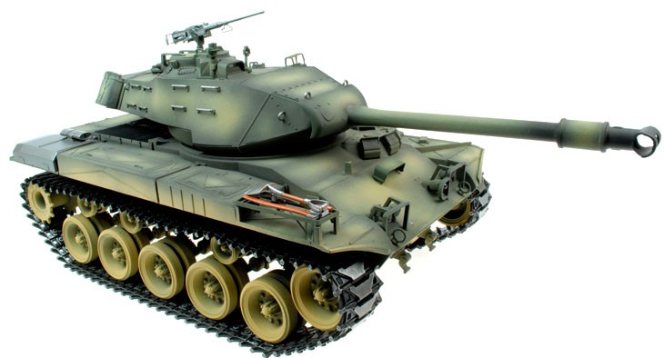 Taigen Hand Painted RC Tanks - Metal Upgrade - Bulldog - Click Image to Close