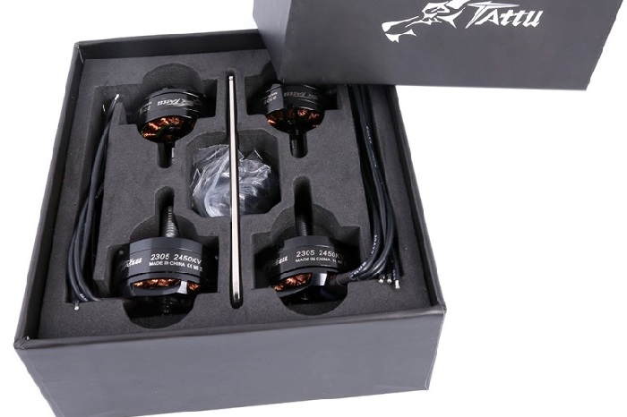 Tattu 2305 2450KV Brushless Quadcopter Motors (Set of 4)