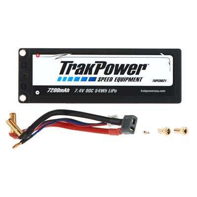 LiPo 2S 7.4V 7200mAh 90C HC 5mm - Click Image to Close