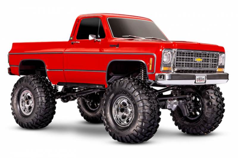 Traxxas TRX-4 Chevrolet K10 Cheyenne High Trail Edition - Red - Πατήστε στην εικόνα για να κλείσει