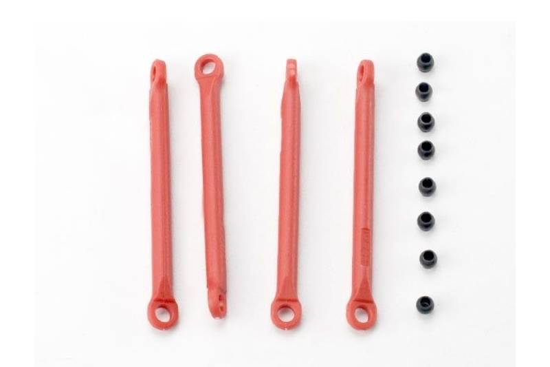 Traxxas Push Rod Suspension Red (4) 1/16 E-Revo, Summit