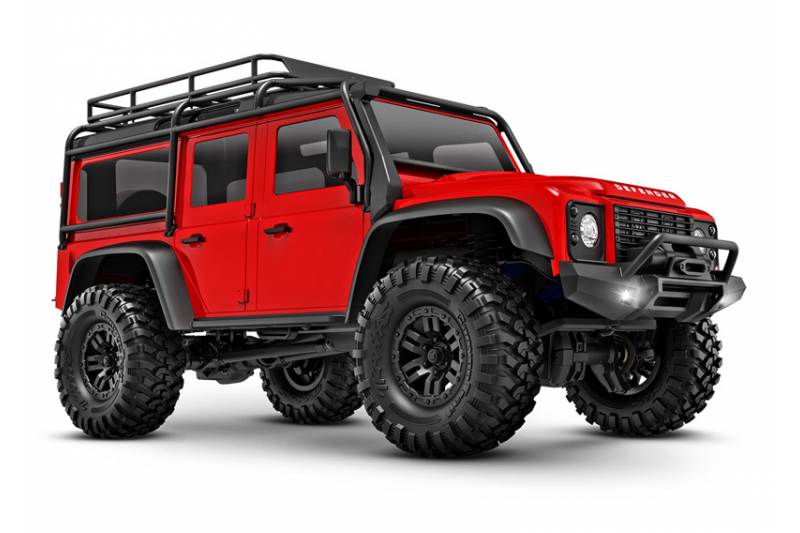 Traxxas TRX-4M 1/18 Land Rover Defender Crawler Red RTR