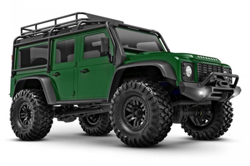 Traxxas TRX-4M 1/18 Land Rover Defender Crawler Green RTR - Πατήστε στην εικόνα για να κλείσει