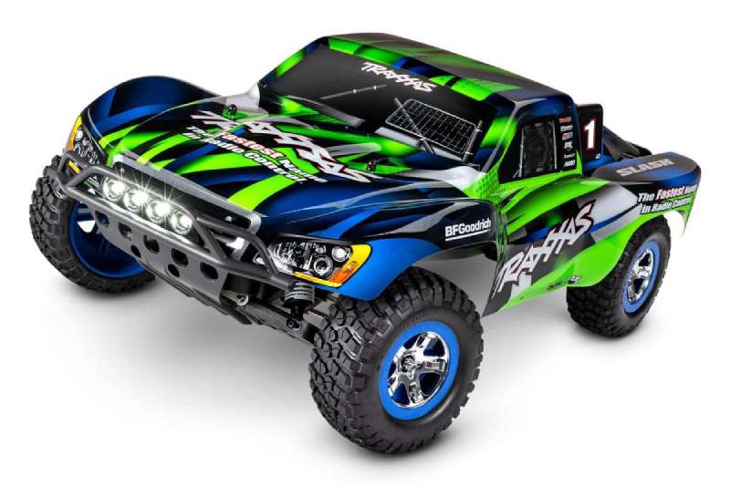 Traxxas Slash TQ 2.4GHz LED lights (incl. battery/charger) Green - Πατήστε στην εικόνα για να κλείσει