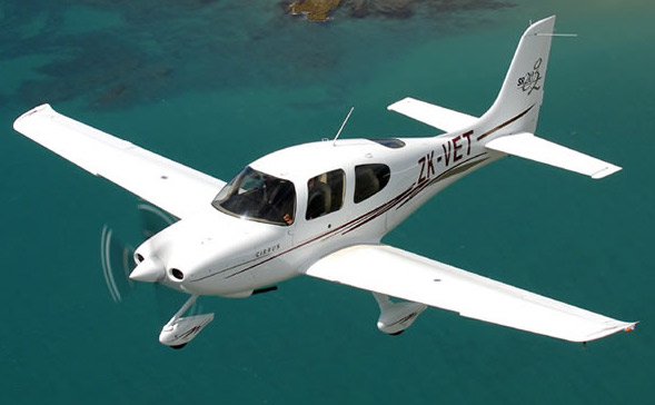 Ultrafly Cirrus SR-22 1.3M Fibreglass Aeroplane - Click Image to Close