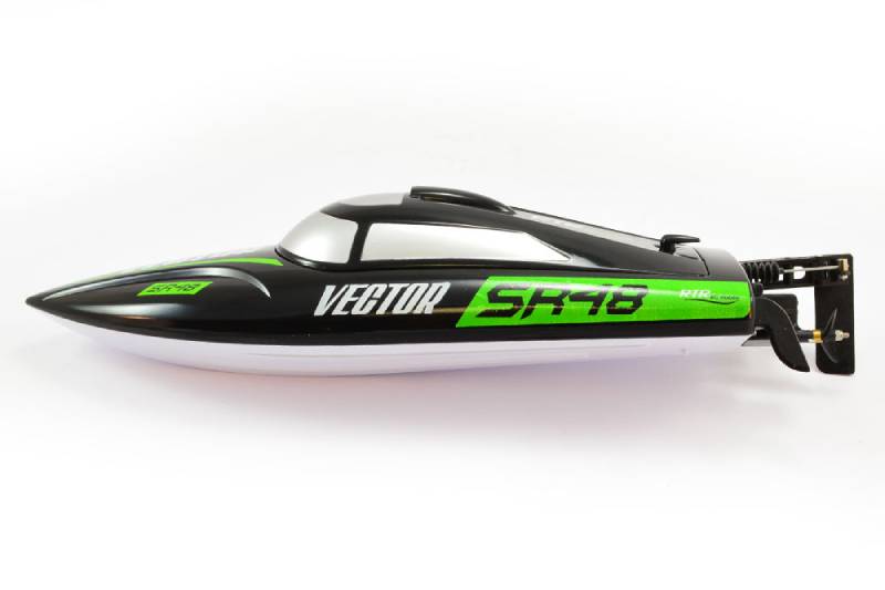 VOLANTEX RACENT VECTOR SR48 BRUSHLESS BOAT RTR- BLACK