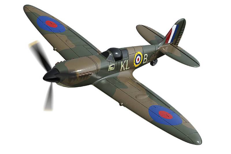 Τηλεκατευθυνόμενα Αεροπλάνα Spitfire 4CH 400MM W/Gyro EPP RTF