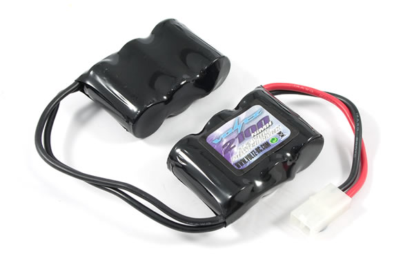 Voltz 2100Mah Saddle Pack 7.2V W/Tamiya Connector