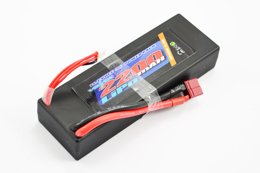 Voltz 2200mAh Hard Case 3S 11.1v 30C Lipo Stick Pack