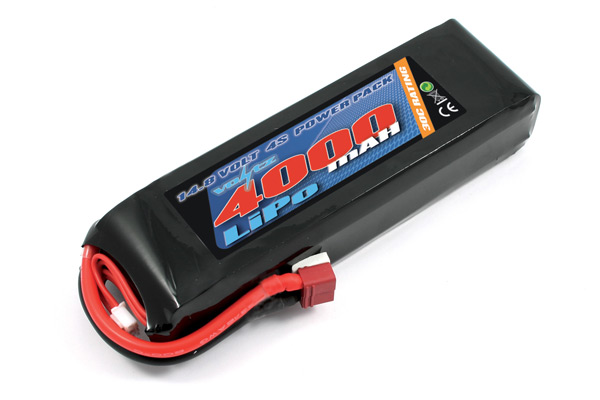 Voltz 4000mAh 14.8v 4s 30C LiPo Battery - Πατήστε στην εικόνα για να κλείσει