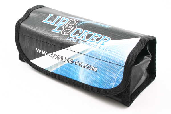 VOLTZ CHARGE VAULT LIPO LOCKER BOX/BAG 18.5cm x 7.5cm X 6cm - Πατήστε στην εικόνα για να κλείσει