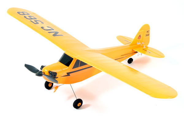 ZT Model J3 Cub Mini 450mm RTF Trainer - Yellow - Πατήστε στην εικόνα για να κλείσει