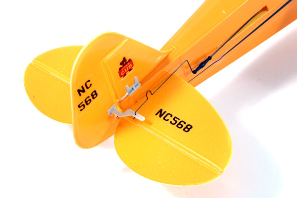 ZT Model J3 Cub Mini 450mm RTF Trainer - Yellow - Πατήστε στην εικόνα για να κλείσει