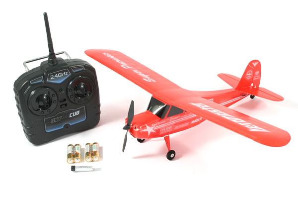 ZT Model Sky Cub Mini 540mm RTF Trainer - Red - Πατήστε στην εικόνα για να κλείσει